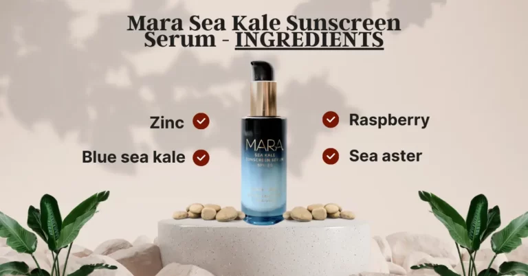 Mara Sea Kale Sunscreen Serum - INGREDIENTS