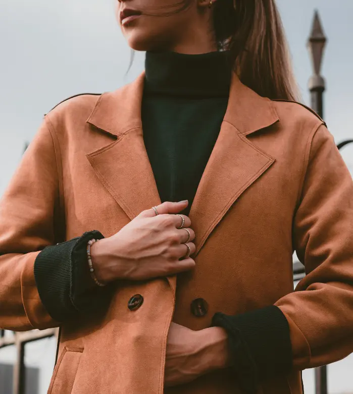 Dress elegantly with camel coat