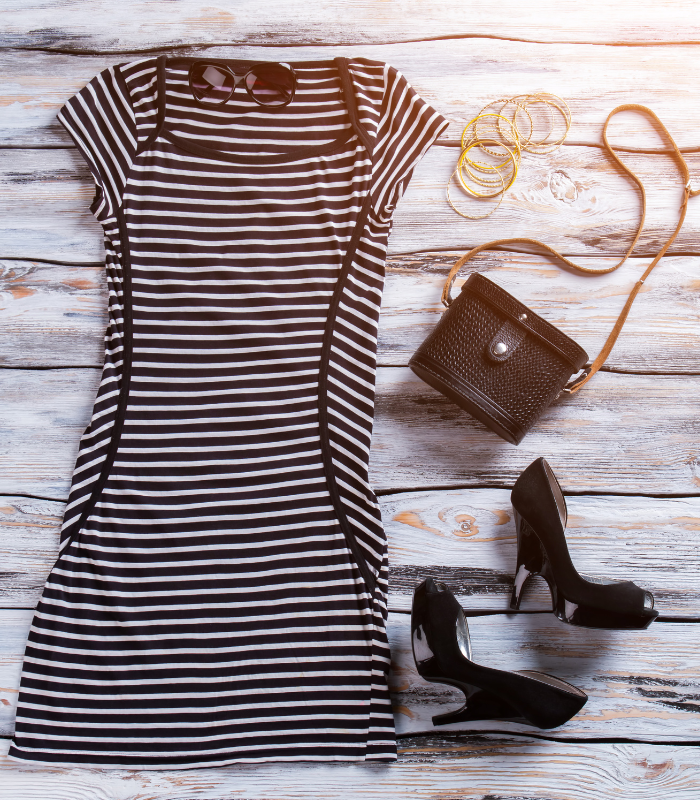 Use STRIPES to DRESS ELEGANTLY SECOND EXAMPLE