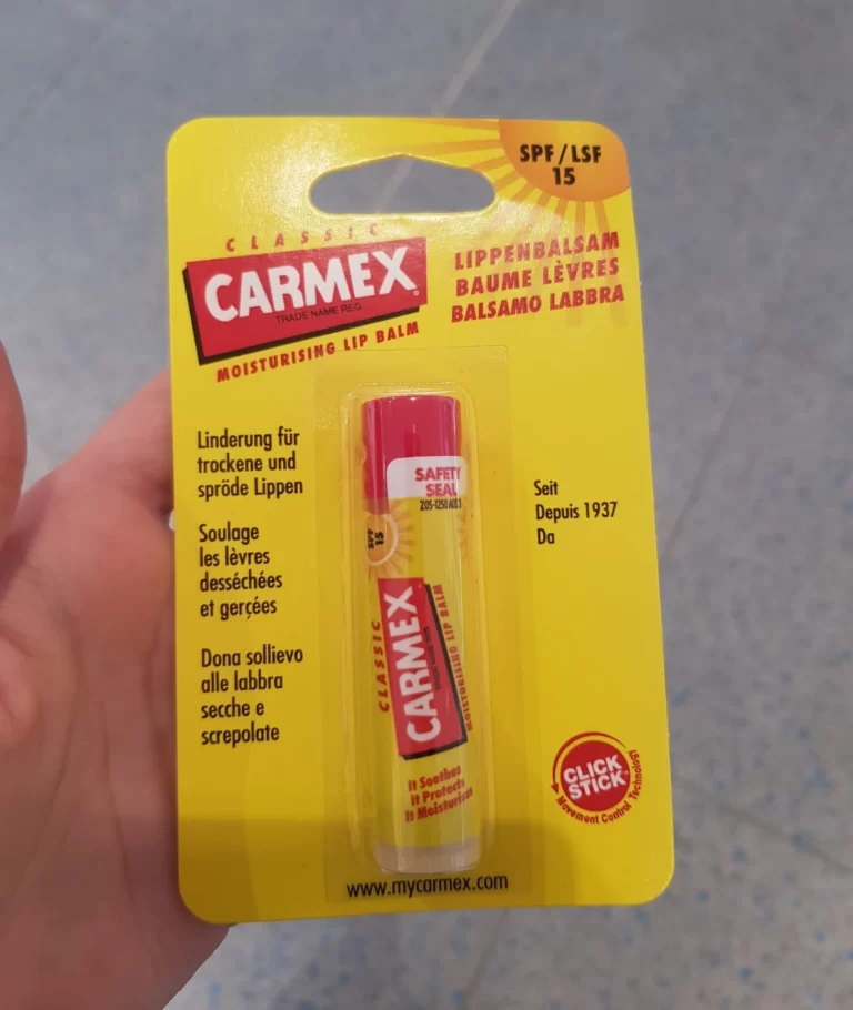 carmex chapstick that i have used