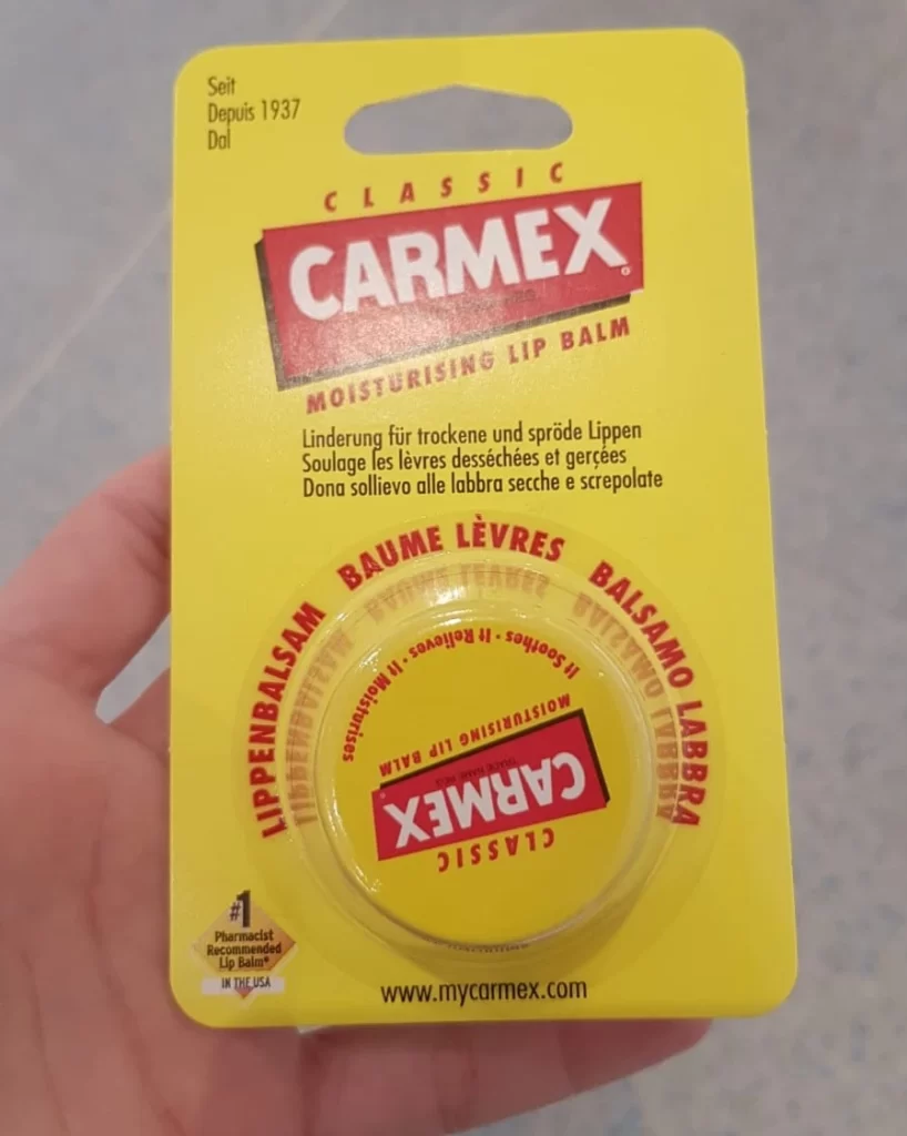 carmex in a tube that i have used