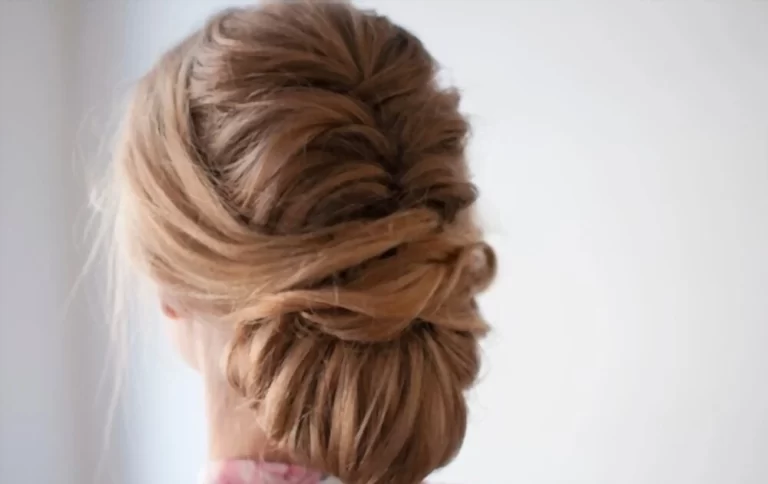 Braided updo