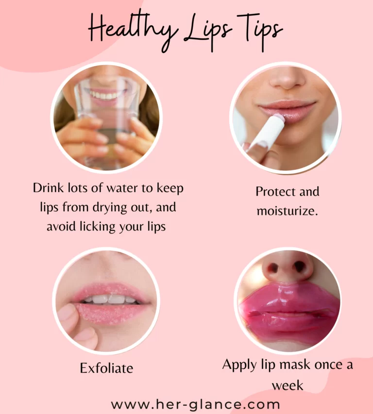Healthy lip tips