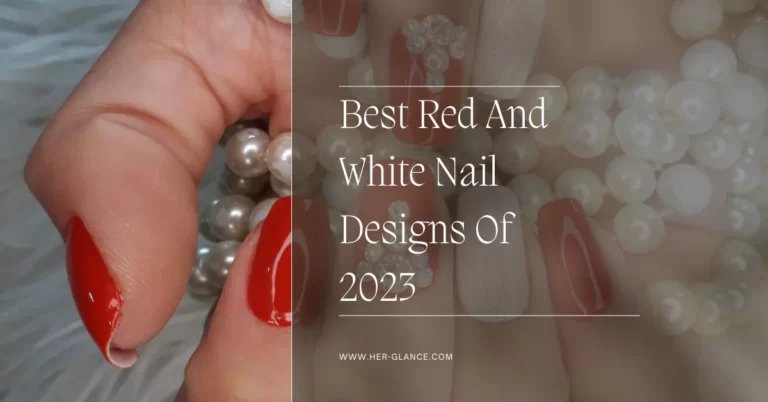 Red And White Nail Designs
