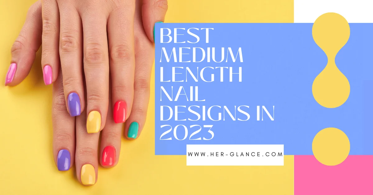 Medium Length Nail Designs